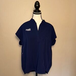 Aya Healthcare Navy Figs Top